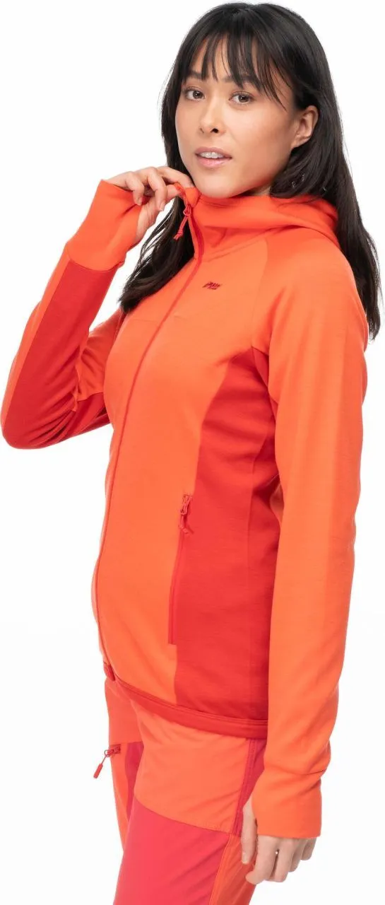 Bergans Cecilie Wool Hood Jacket - Damen Outdoorjacke