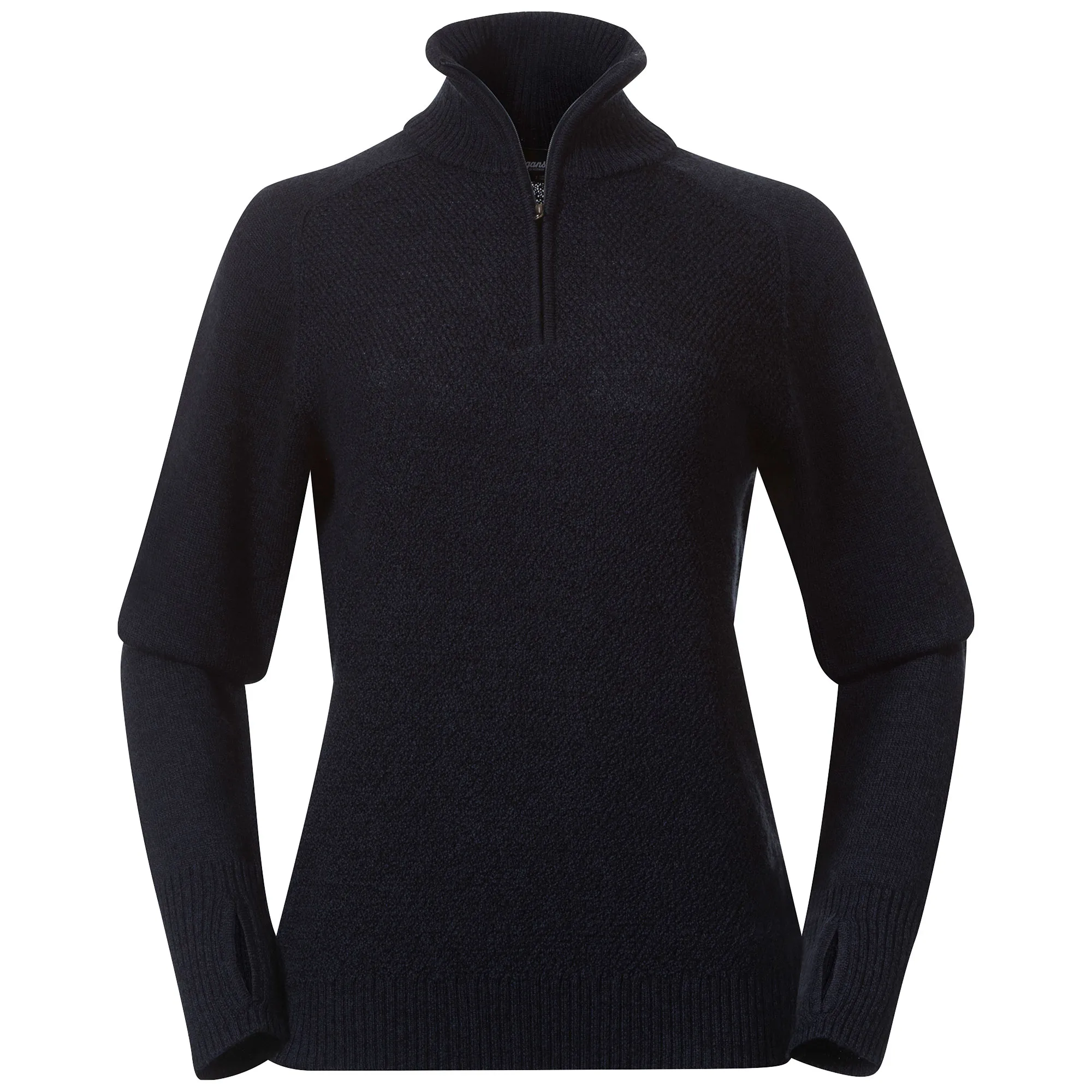 Bergans Ulriken Light Merino Jumper Damen Strickpullover Rollkragenpullover dark shadow hier im Pullover Online-Shop günsti