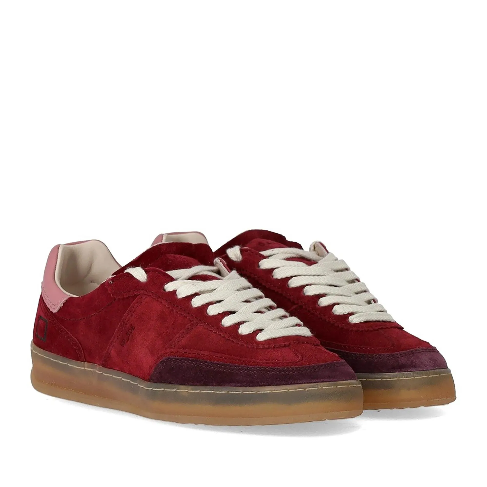  D.A.T.E  D.A.T.E. SPORTY COLORED BURGUNDY SNEAKER rot  Low-Top Sneaker 
