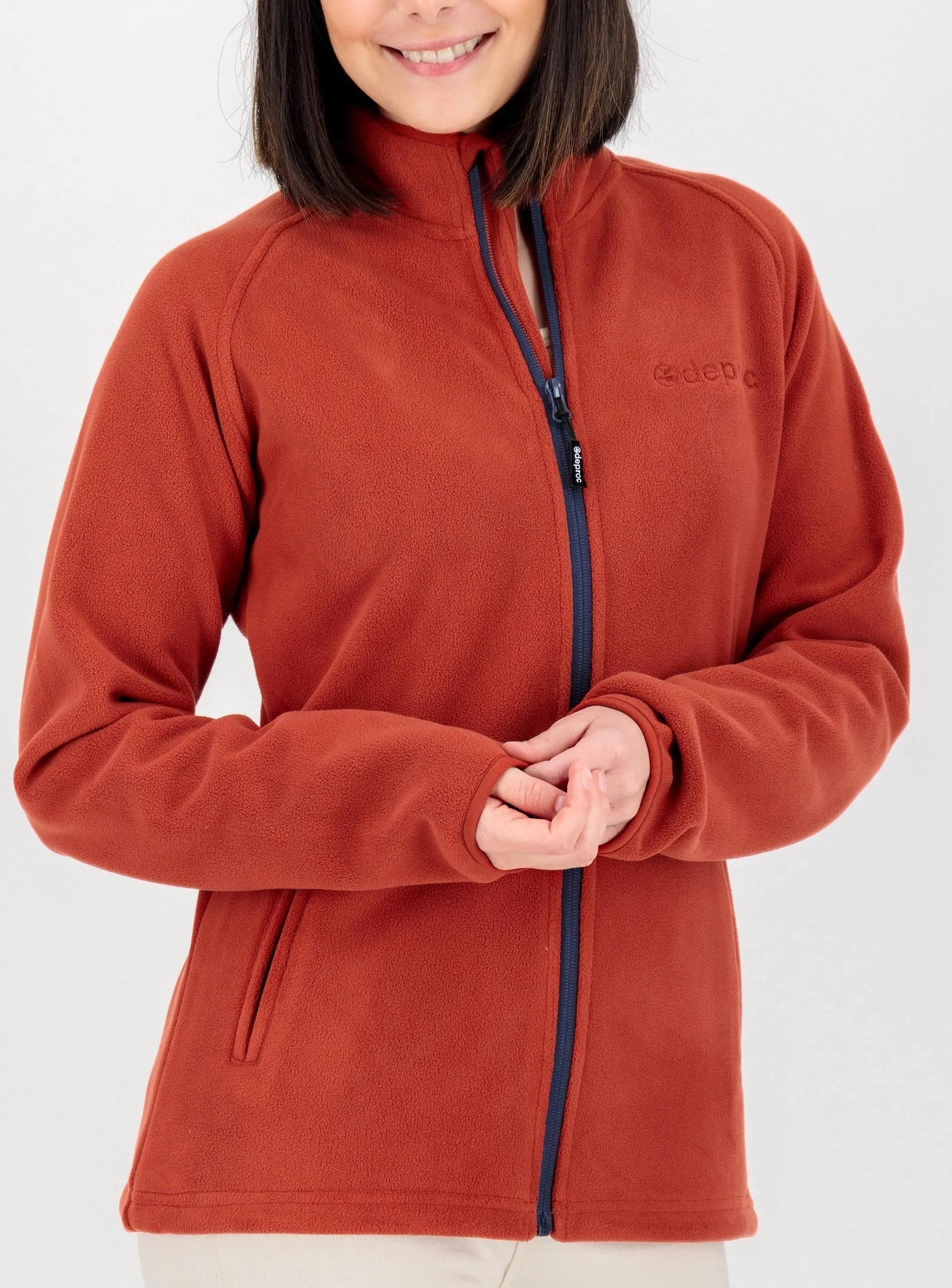 DEPROC active WAWA BAY Fleecejacke Damen rot im Online Shop von kaufen