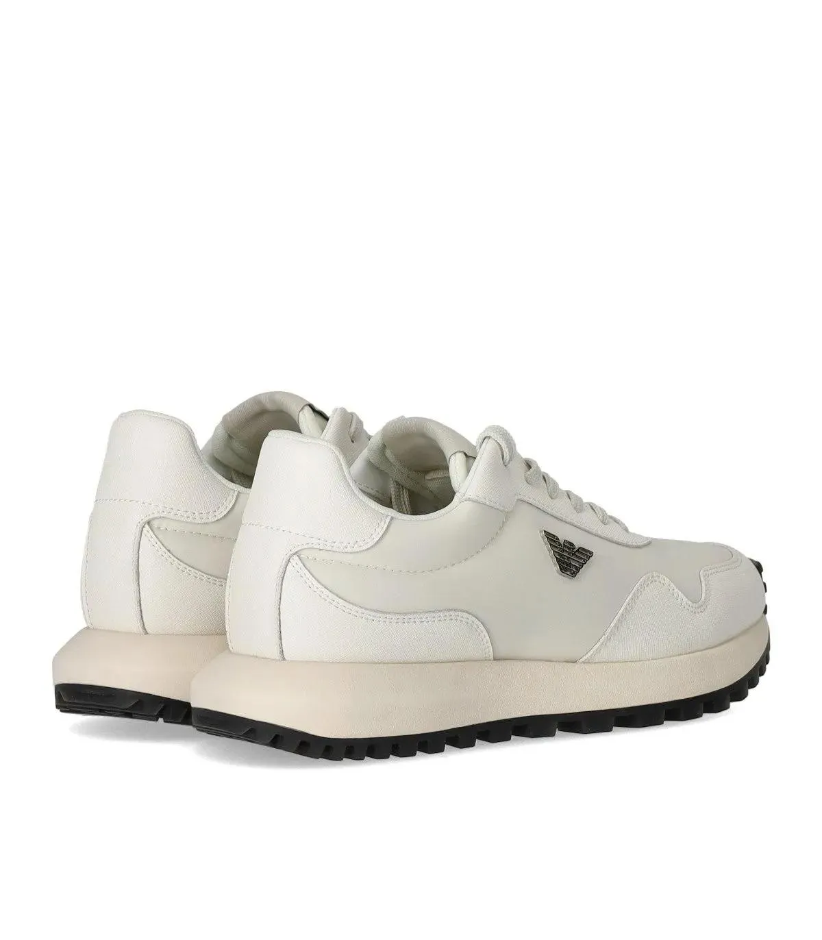   Emporio Armani  EMPORIO ARMANI WEISSER SNEAKER weiß  Low-Top Sneaker 
