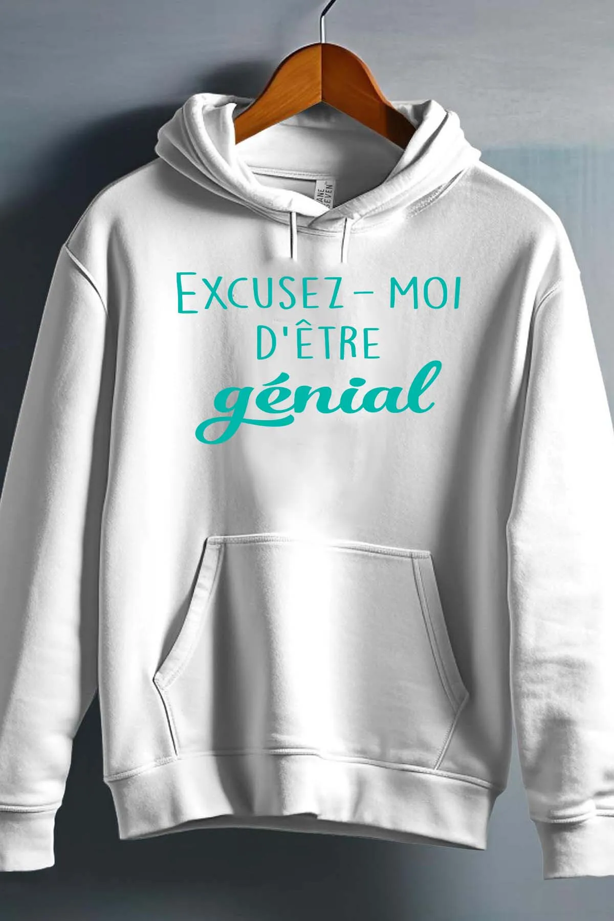 Entschuldigung, großartig – Herren-Sweatshirt mit Kapuze