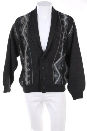 FRANK ALEXS - Cardigan aus Woll-Mix mit Muster - 52