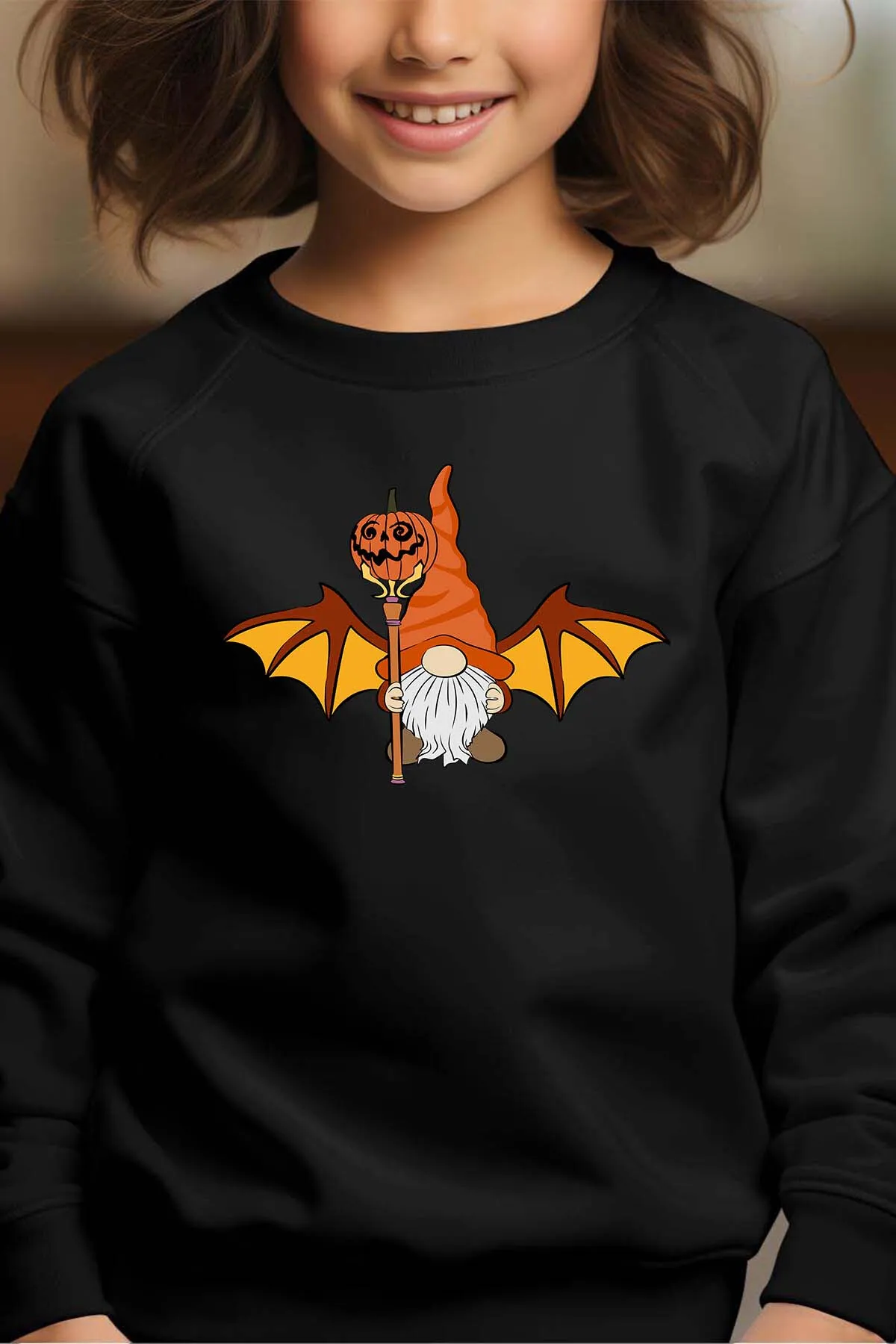 GnomeBeach – Rundhals-Sweatshirt für Mädchen