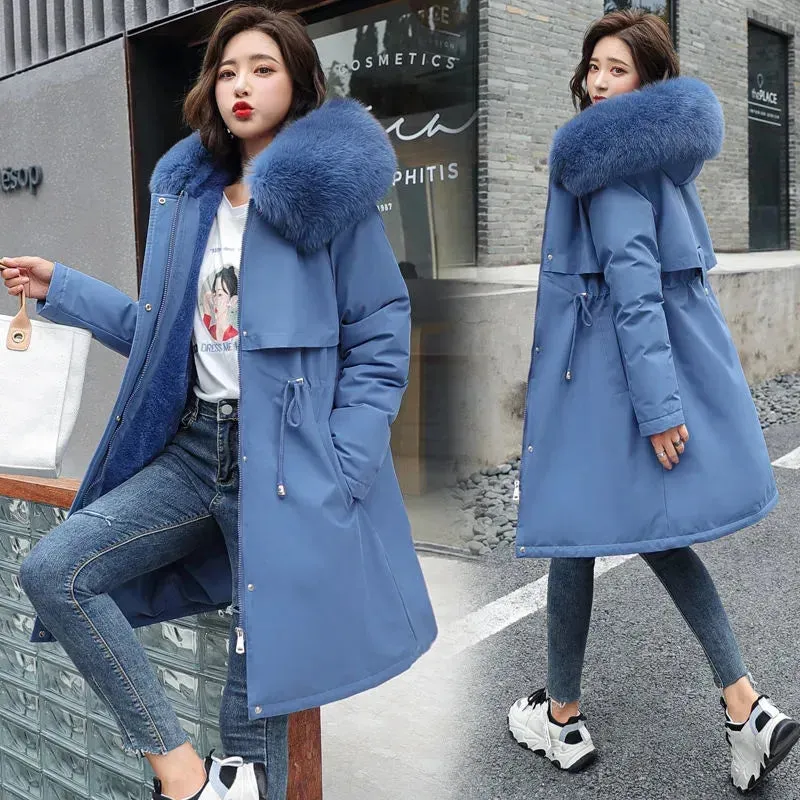 Heidi-Mode | Pelzjacke mit Kapuze