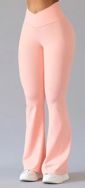 Heidi-Mode | Yoga-Hose mit asymmetrischem Bund.