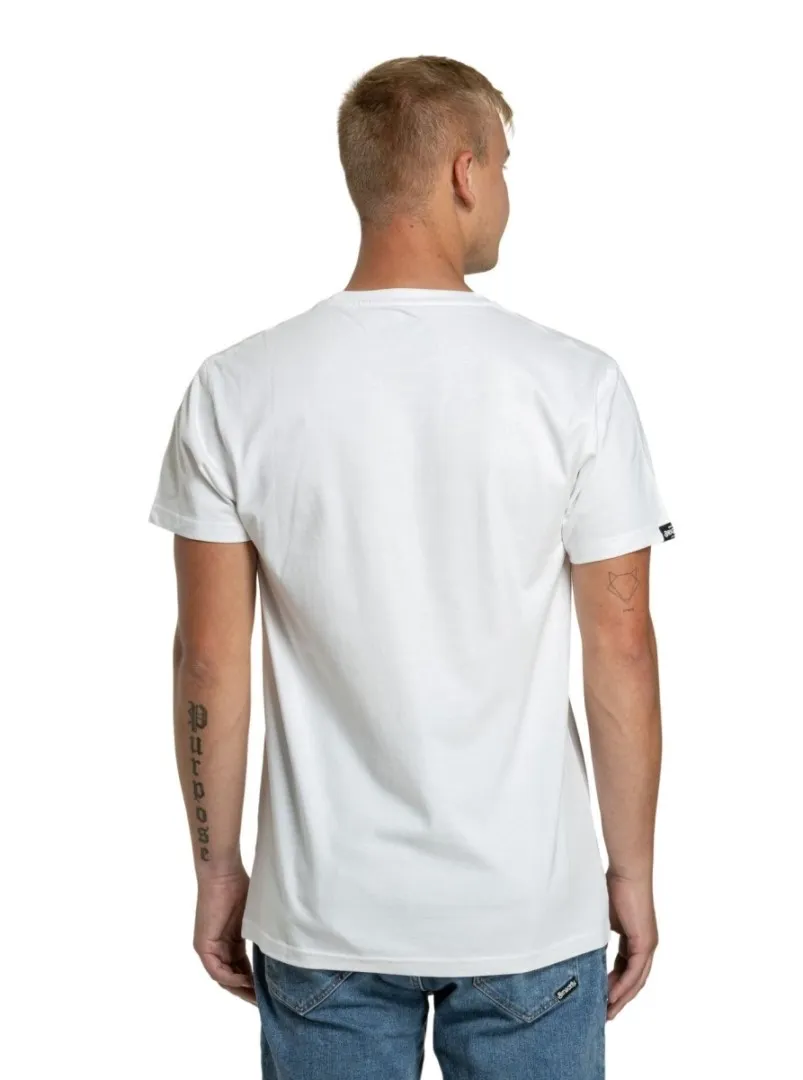 Herren-T-Shirt Meatfly Dais, Weiß XL