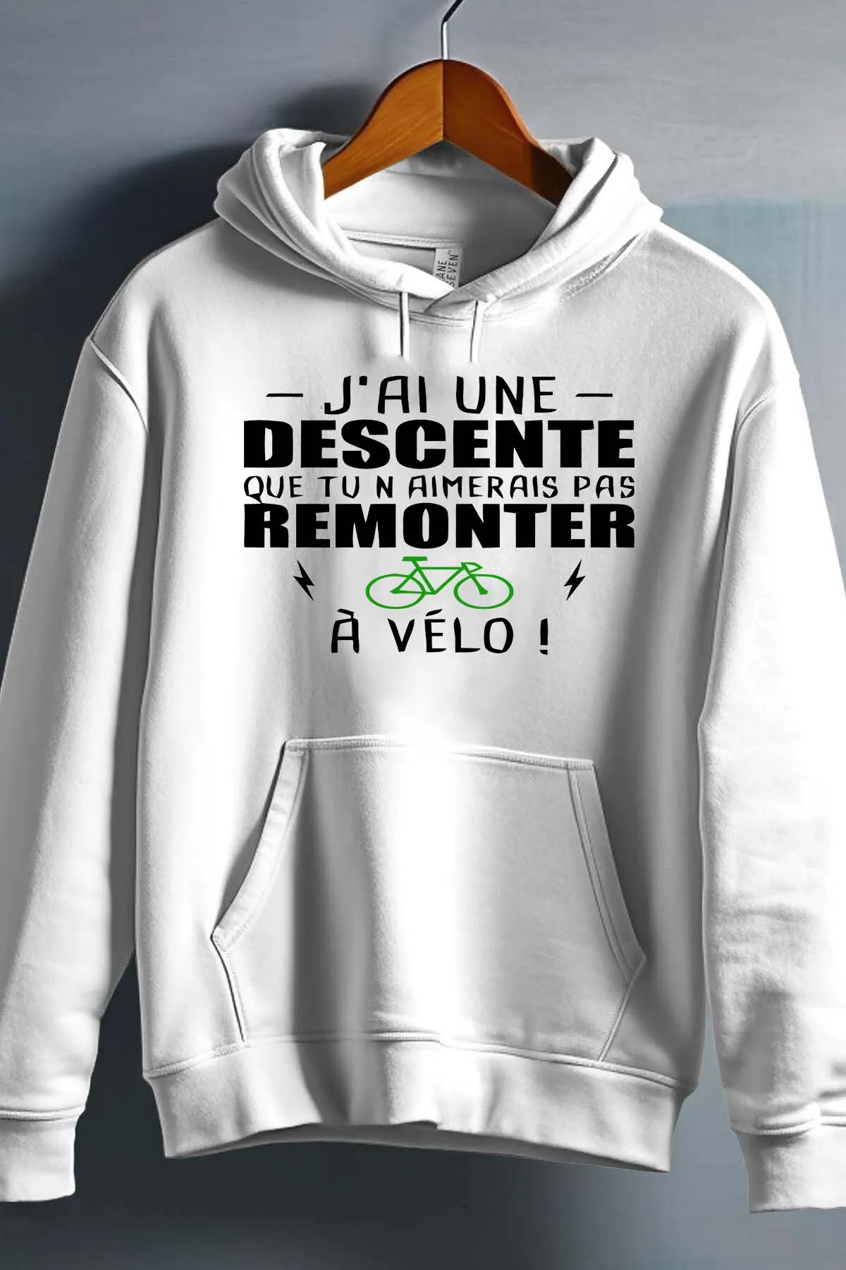 Ich habe einen Abstieg – Herren-Sweatshirt mit Kapuze