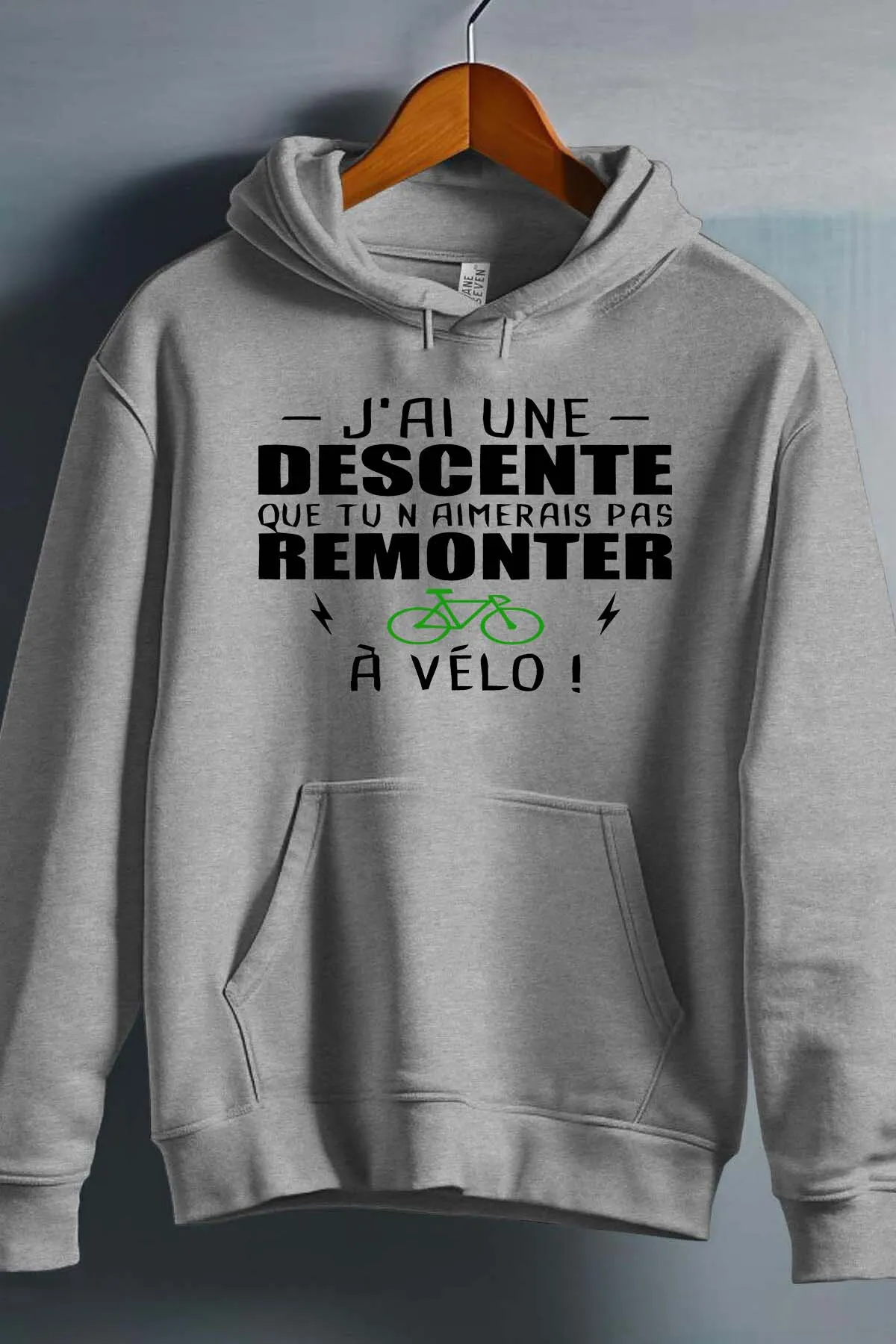 Ich habe einen Abstieg – Herren-Sweatshirt mit Kapuze