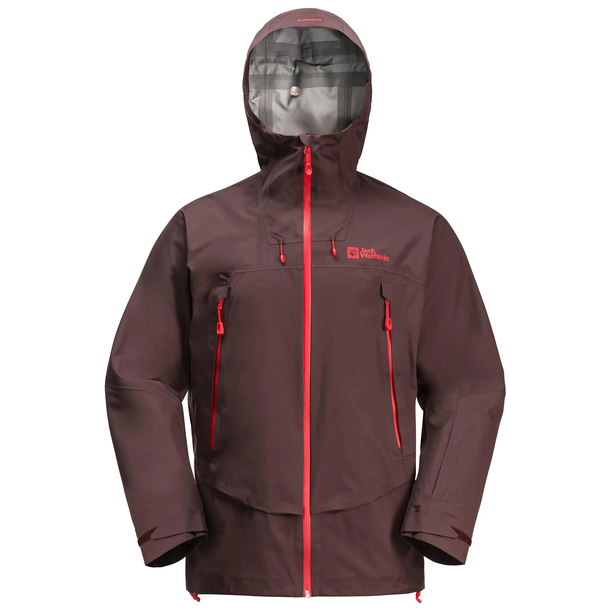 Jack Wolfskin ALPSPITZE PRO 3L JKT M Outdoorjacke Herren red earth im Online Shop von kaufen