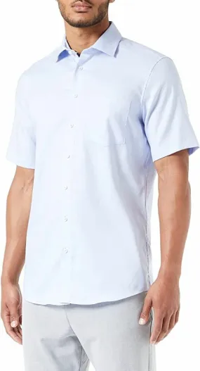 Kurzarm Business Hemd blau (41|blau)