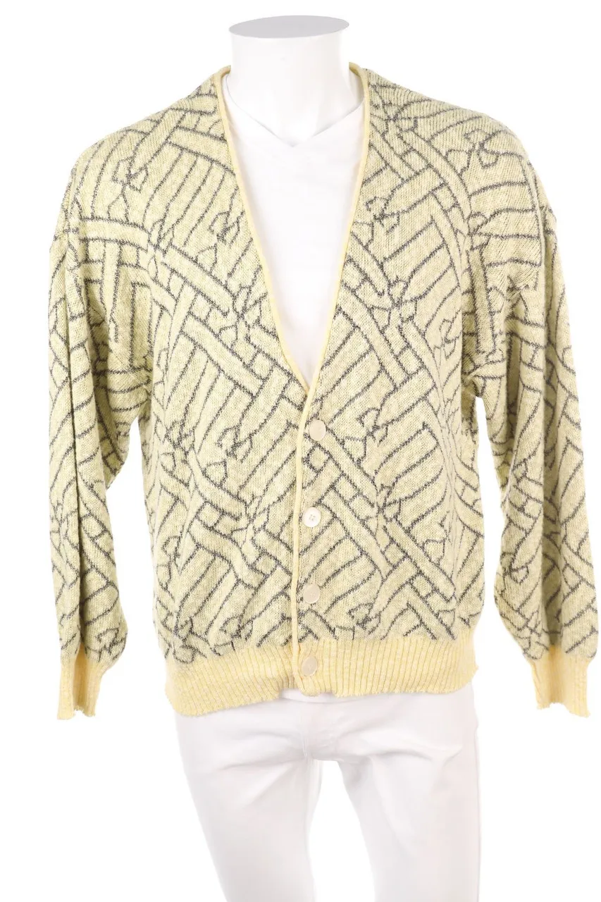 MARK ADAM - Cardigan mit Muster - 52