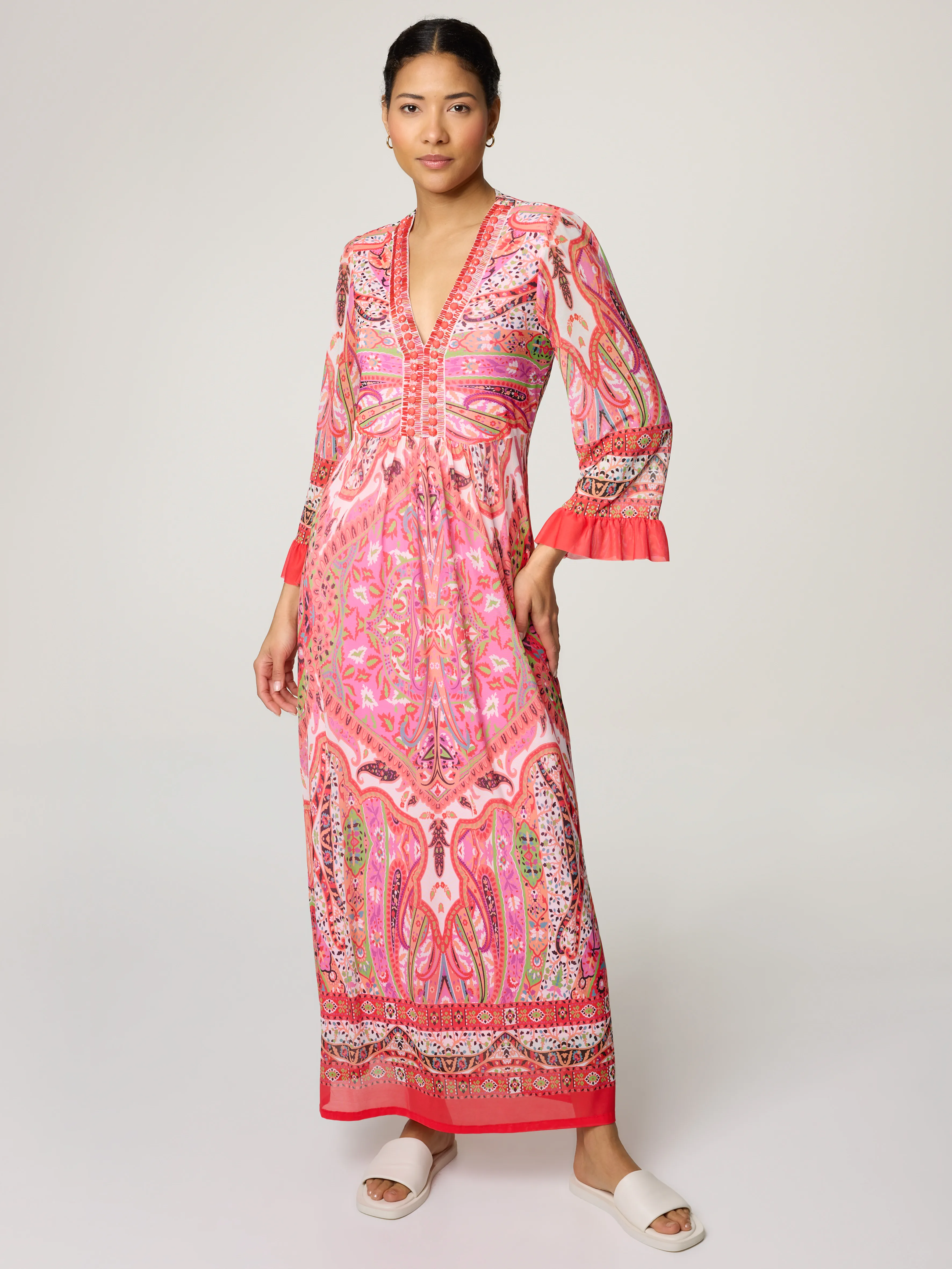 Maxikleid mit Print