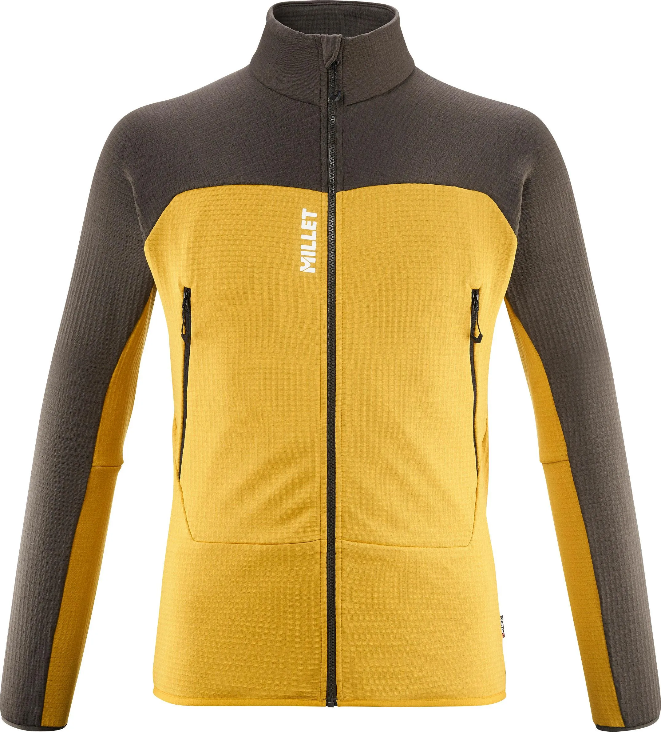 Millet FUSION GRID Fleecejacke Herren safran-deep jungle im Online Shop von kaufen
