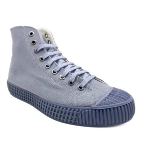   nat-2  nat-2™ Mono ocean (W/X) vegan, aus Biobaumwolle, B blau  High-Top Sneaker 