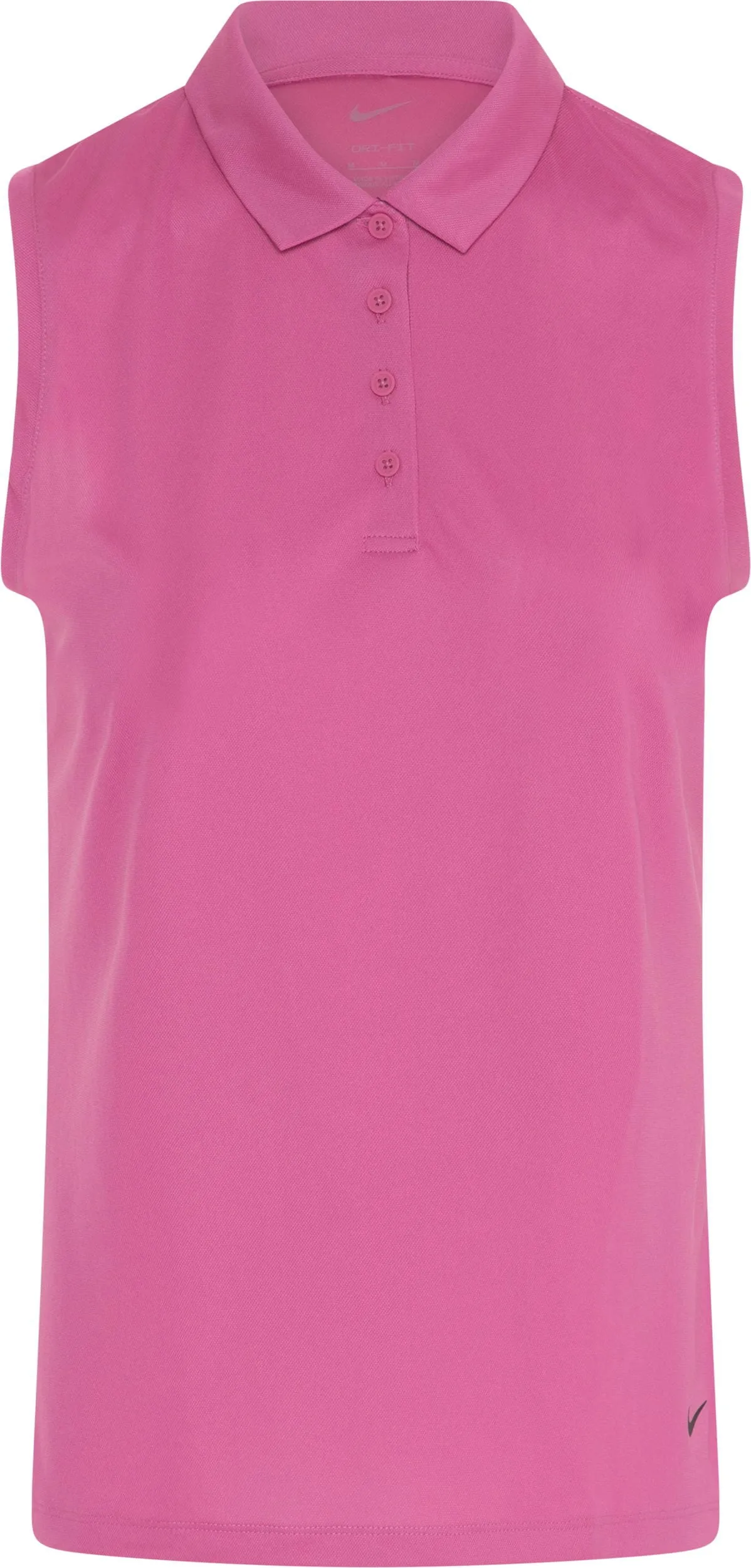 Nike Dri-Fit Victory SL Solid Polo, fuchsia/black