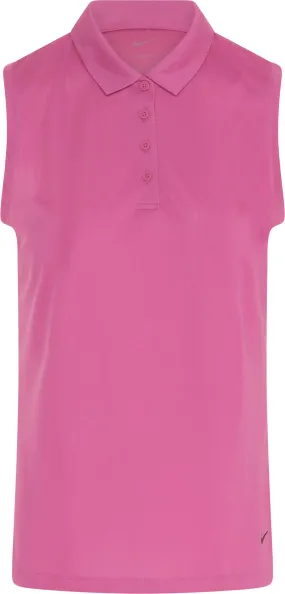 Nike Dri-Fit Victory SL Solid Polo, fuchsia/black