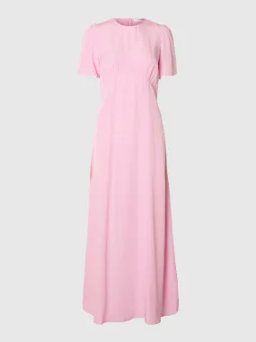 SATIN MAXIKLEID