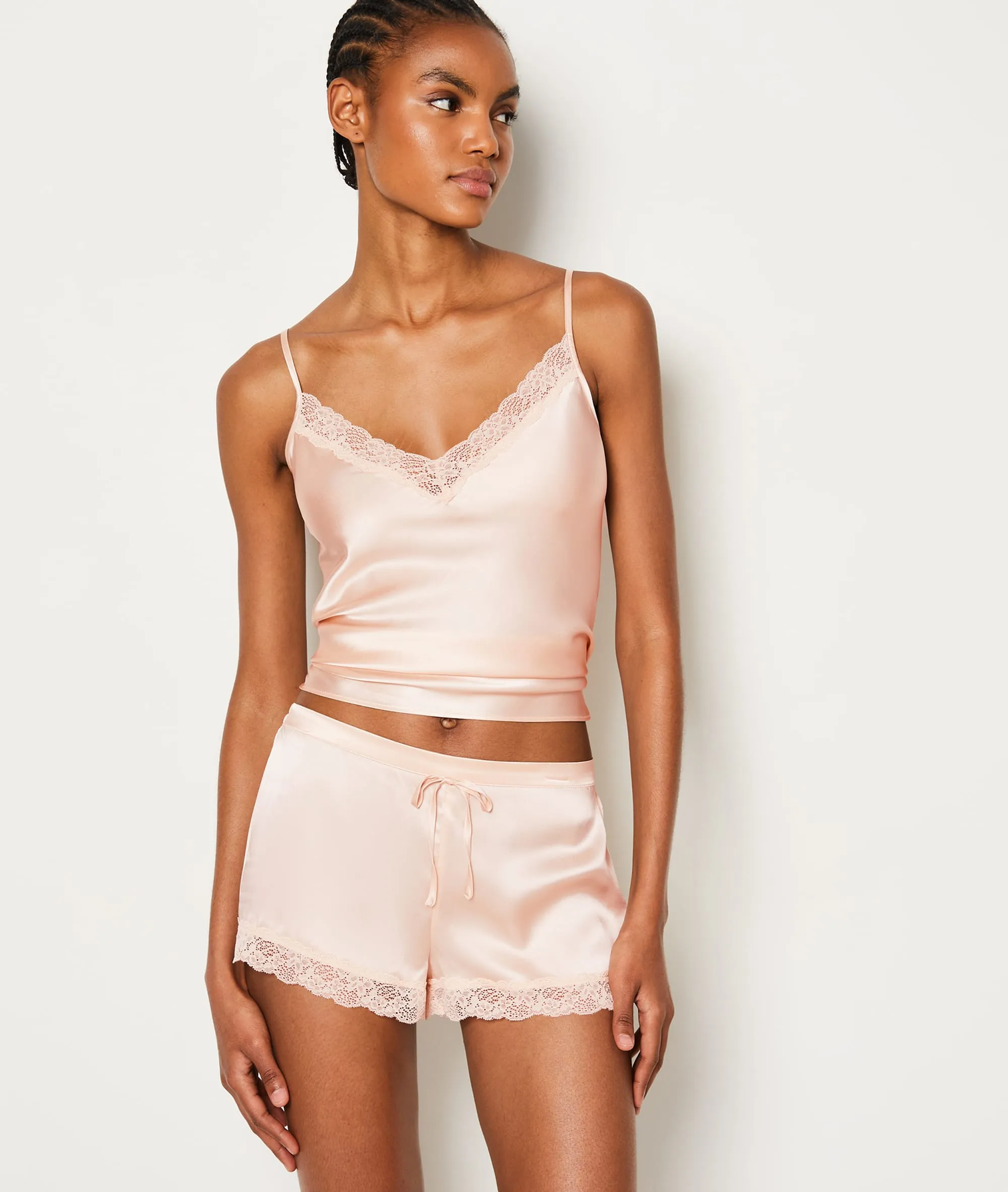 Shorts aus Seide SOIE SATIN