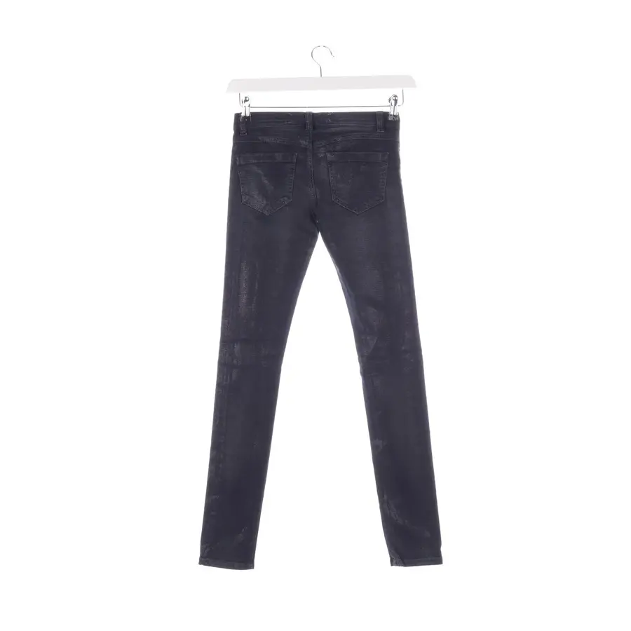 Skinny Jeans W24 Schwarz