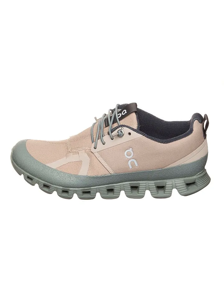 Sneakers "Cloud Dip" in Beige/ Grün