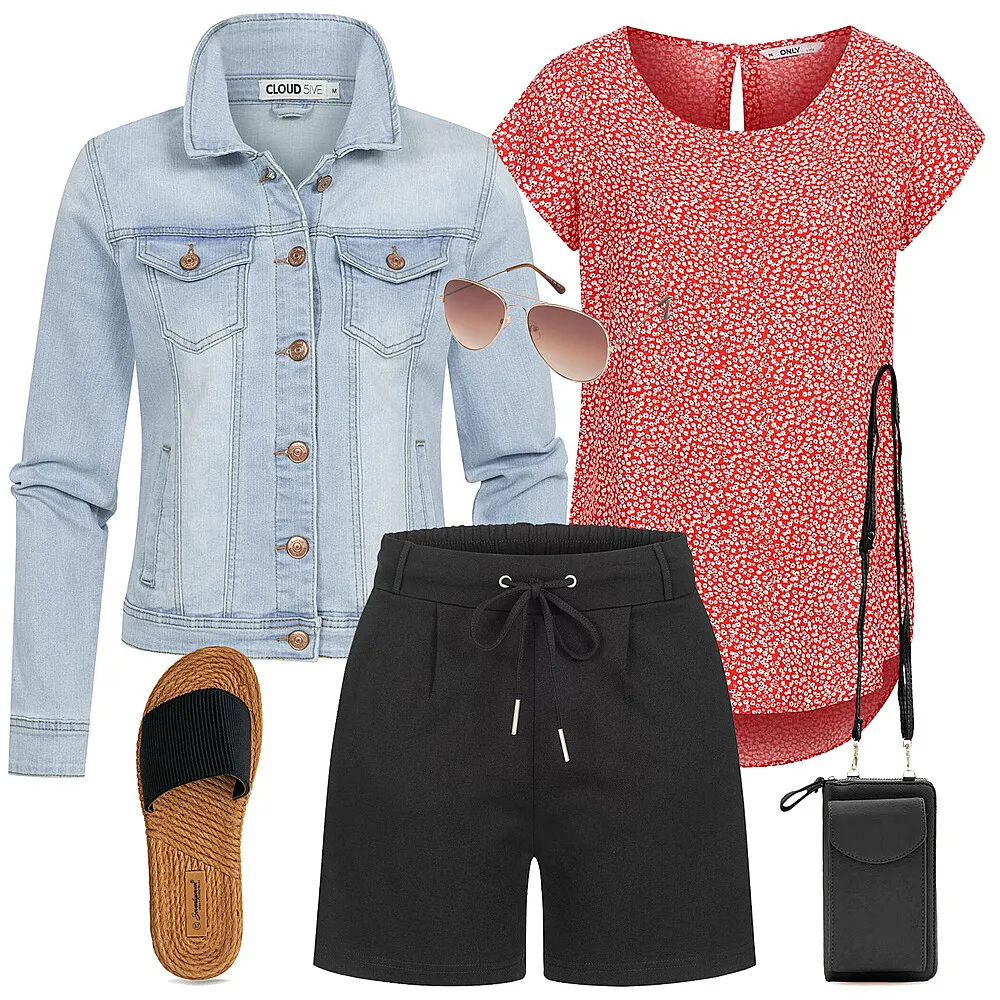 Sonniger Strandspaziergang Outfit 28227