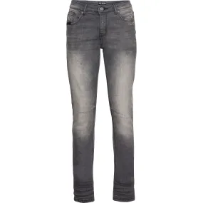 Spirit Motors Slim Mid Miley Damen Jeans Grau
