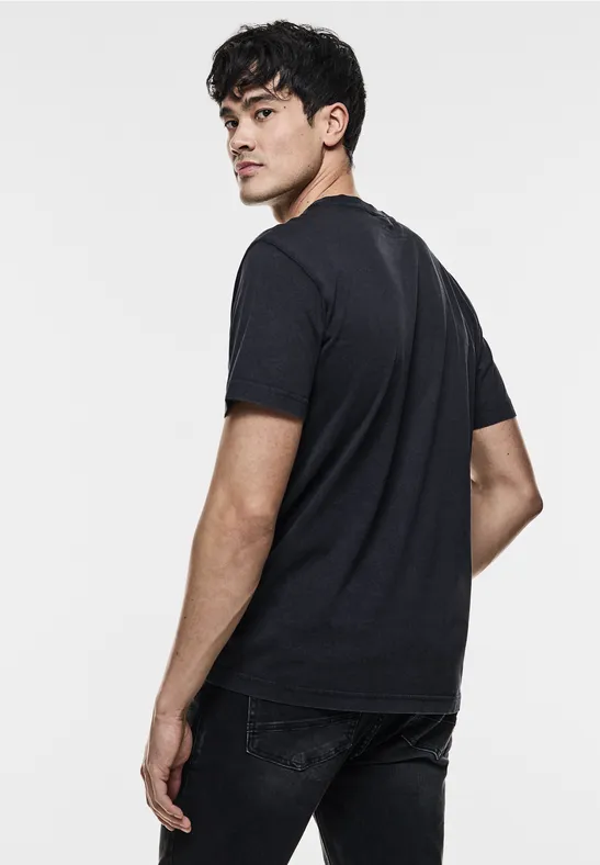Street One MEN T-Shirt in washed Optik 
