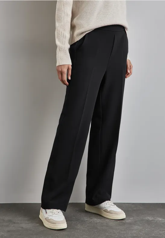 Street One Twill Hose im Loose Fit 