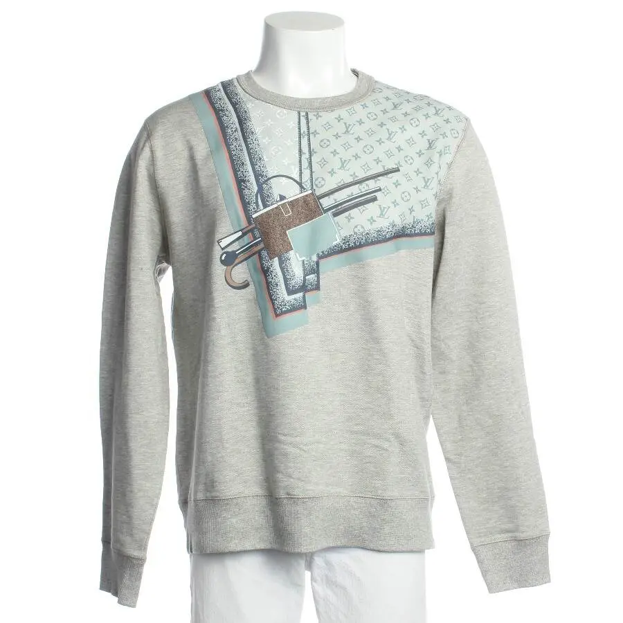 Sweatshirt L Grau