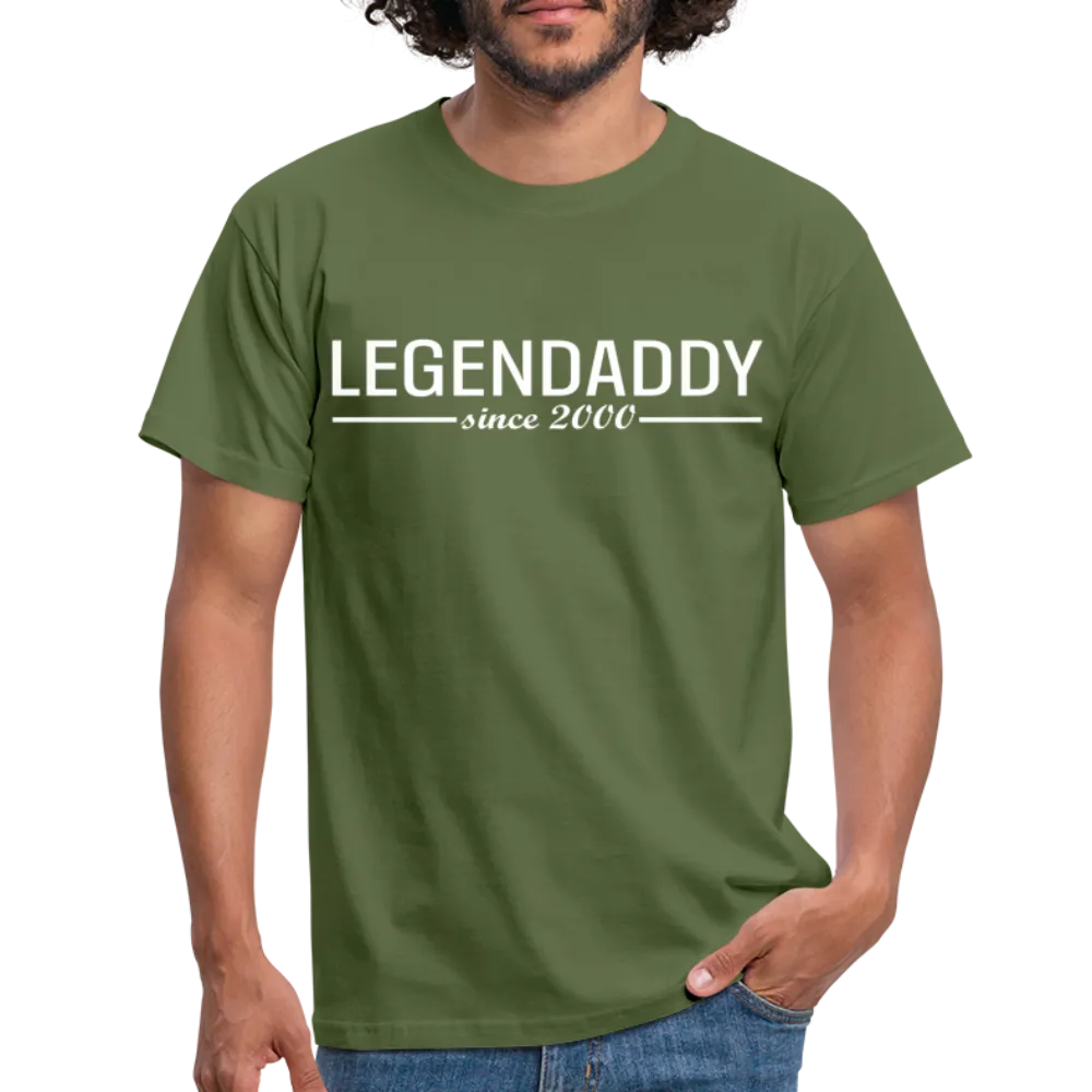 Vatertag Shirt Legendaddy seit 2000 Vatertags Geschenk T-Shirt