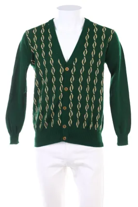 VINTAGE - Cardigan mit Muster - 54