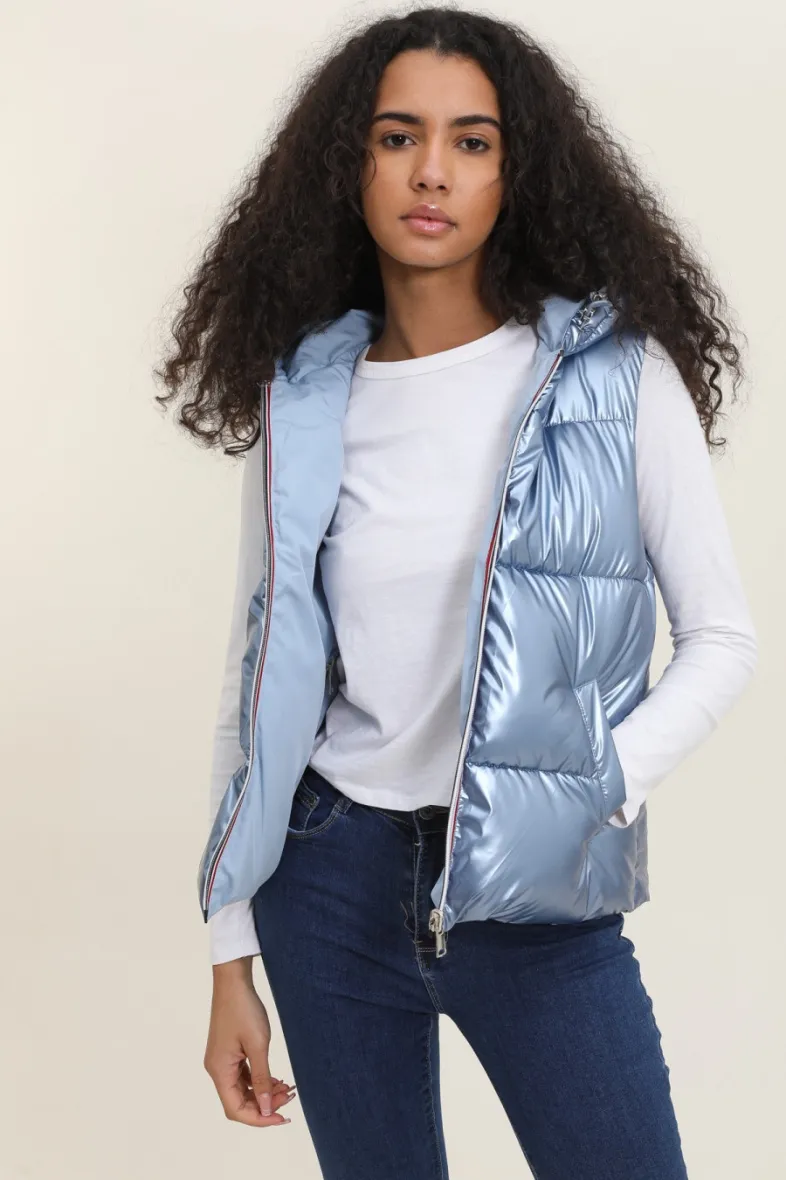WENDBARE mittellange Windjacke mit Kapuze